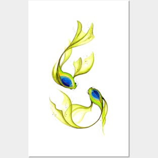 Peacock Fish Posters and Art